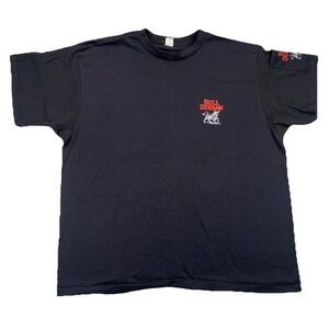 Vintage Bull Durham Men's XL T-shirt Black USA‎ Sleeve Pocket Single Stitch